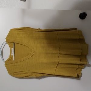 Mustard Free People top
